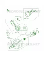 Crankshaft per Kawasaki Teryx LE 2014