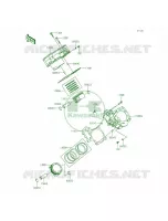 CylinderPistons per Kawasaki Teryx LE 2014