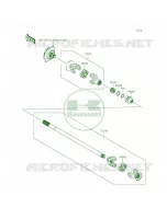 Drive Shaft Propeller per Kawasaki Teryx LE 2014
