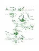 Frame FittingsFront per Kawasaki Teryx LE 2014