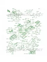 Frame FittingsRear per Kawasaki Teryx LE 2014