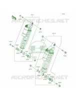Shock Absorbers per Kawasaki Teryx LE 2014