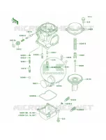 Carburetor Parts per Kawasaki Concours 2004