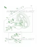 Front Wheel per Kawasaki Concours 2004