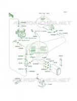 Fuel Evaporative SystemCA per Kawasaki Concours 2004