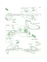 Labels per Kawasaki Concours 2004