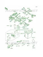 Chassis Electrical Equipment per Kawasaki Concours 2002