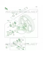 Front Wheel per Kawasaki Concours 2002