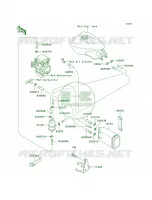 Fuel Evaporative SystemCA per Kawasaki Concours 2002