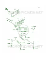 Oil Cooler per Kawasaki Concours 2002