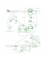 Air Cleaner Belt Converter per Kawasaki MULE 4010 TRANS4x4 2015