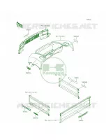 DecalsRFF per Kawasaki MULE 4010 TRANS4x4 2015