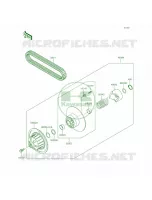 Driven ConverterDrive Belt per Kawasaki MULE 4010 TRANS4x4 2015