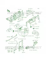 Labels per Kawasaki MULE 4010 TRANS4x4 2015