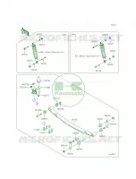 Rear Suspension per Kawasaki MULE 4010 TRANS4x4 2015