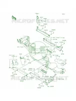 Side CoversChain Cover per Kawasaki MULE 4010 TRANS4x4 2015