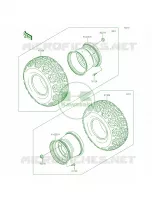 WheelsTires per Kawasaki MULE 4010 TRANS4x4 2015