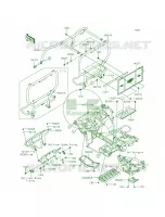 GuardsCab Frame per Kawasaki MULE 610 4x4 XC CAMO 2015