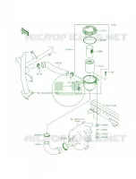 Air Cleaner Belt Converter per Kawasaki MULE 4000 2015