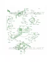 Frame Fittings per Kawasaki MULE 4000 2015