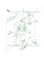 Fuel Evaporative System per Kawasaki MULE 4000 2015