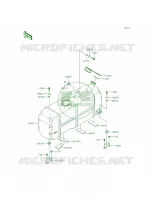 Fuel Tank per Kawasaki MULE 4000 2015
