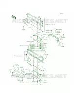 Rear Fenders per Kawasaki MULE 4000 2015
