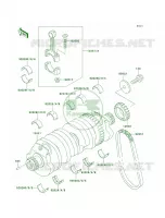 Crankshaft per Kawasaki Concours 2001