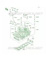 Cylinder Head per Kawasaki Concours 2001