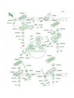Footrests per Kawasaki Concours 2001
