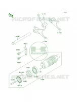 Gear Change DrumShift Forks per Kawasaki Concours 2001