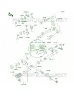 Gear Change Mechanism per Kawasaki Concours 2001