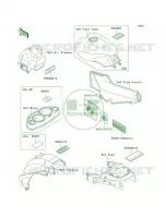 Labels per Kawasaki Concours 2001