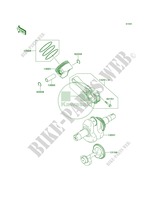 CrankshaftPistons per Kawasaki Mule 610 4x4 2014