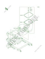Optional PartsFrame per Kawasaki Mule 610 4x4 2014