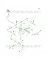 Brake Piping per Kawasaki Mule 4010 4x4 2014