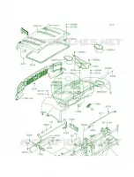 Fenders per Kawasaki Mule 4010 4x4 2014