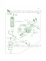 Front Suspension per Kawasaki Mule 4010 4x4 2014