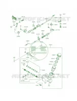 Master Cylinder per Kawasaki Mule 4010 4x4 2014