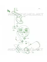 Mufflers per Kawasaki Mule 4010 4x4 2014