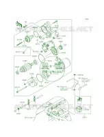 Starter Motor per Kawasaki Mule 4010 4x4 2014