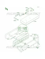 SeatP9FPAF per Kawasaki Mule 4000 2013
