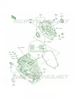Crankcase per Kawasaki Mule 610 4x4 XC Realtree APG HD 2013
