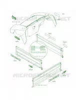 DecalsEBF per Kawasaki Mule 610 4x4 XC Realtree APG HD 2013