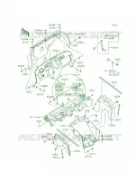 Frame FittingsFront per Kawasaki Mule 610 4x4 XC Realtree APG HD 2013