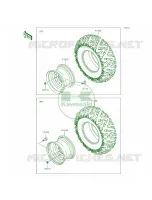 WheelsTires per Kawasaki Mule 610 4x4 XC Realtree APG HD 2013