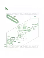 Driven ConverterDrive Belt per Kawasaki Mule 4010 Trans4x4 2012