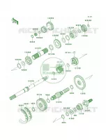 Transmission per Kawasaki Mule 4010 Trans4x4 2012