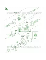 Drive Shaft Rear per Kawasaki Mule 4010 Trans4x4 2011