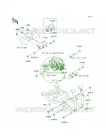 Engine Mount per Kawasaki Mule 4010 Trans4x4 2011